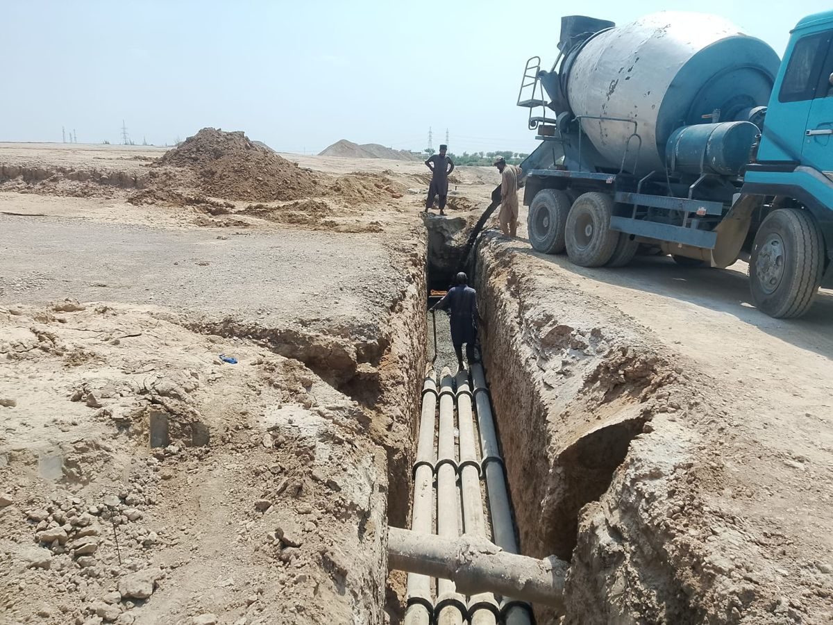 Utility works